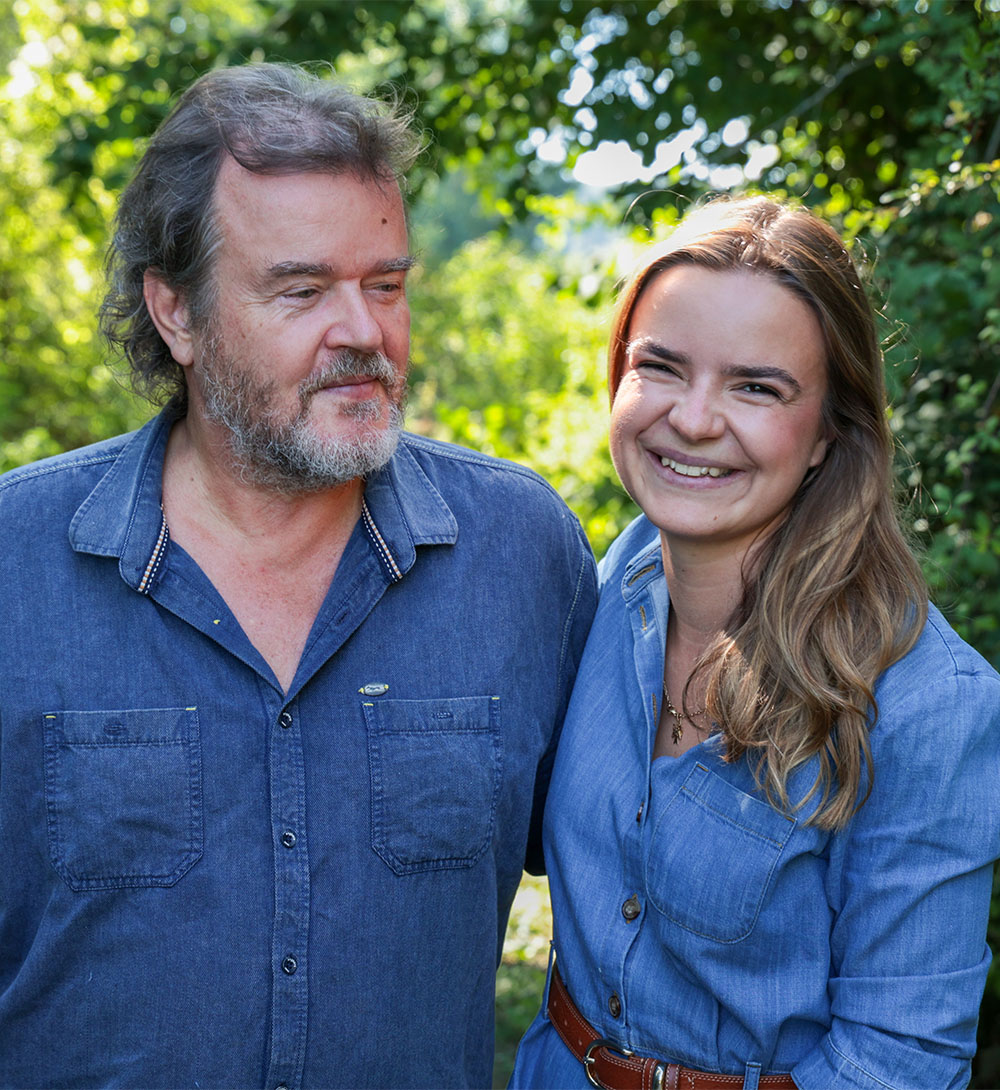 Bertrand et Alix, Fondateur et Directrice Adjointe d’Hydropure